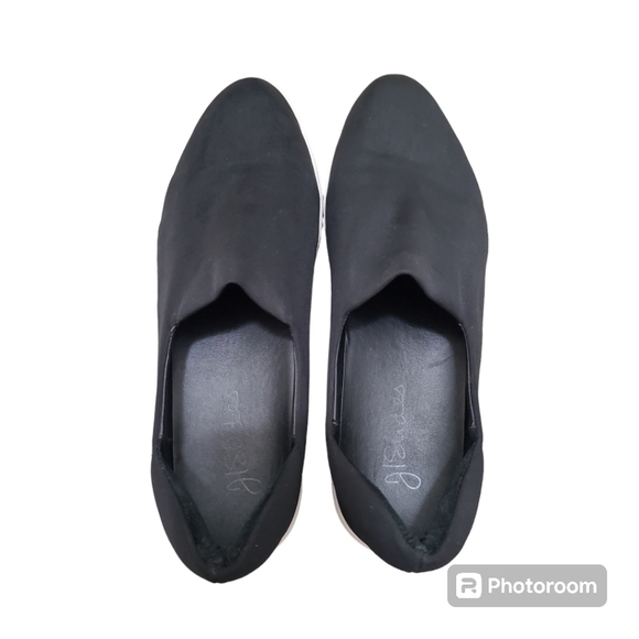 J/Slides NYC Ariana Neoprene Platform Slip On Sneakers Black Size 8 1/2 - Picture 8 of 16